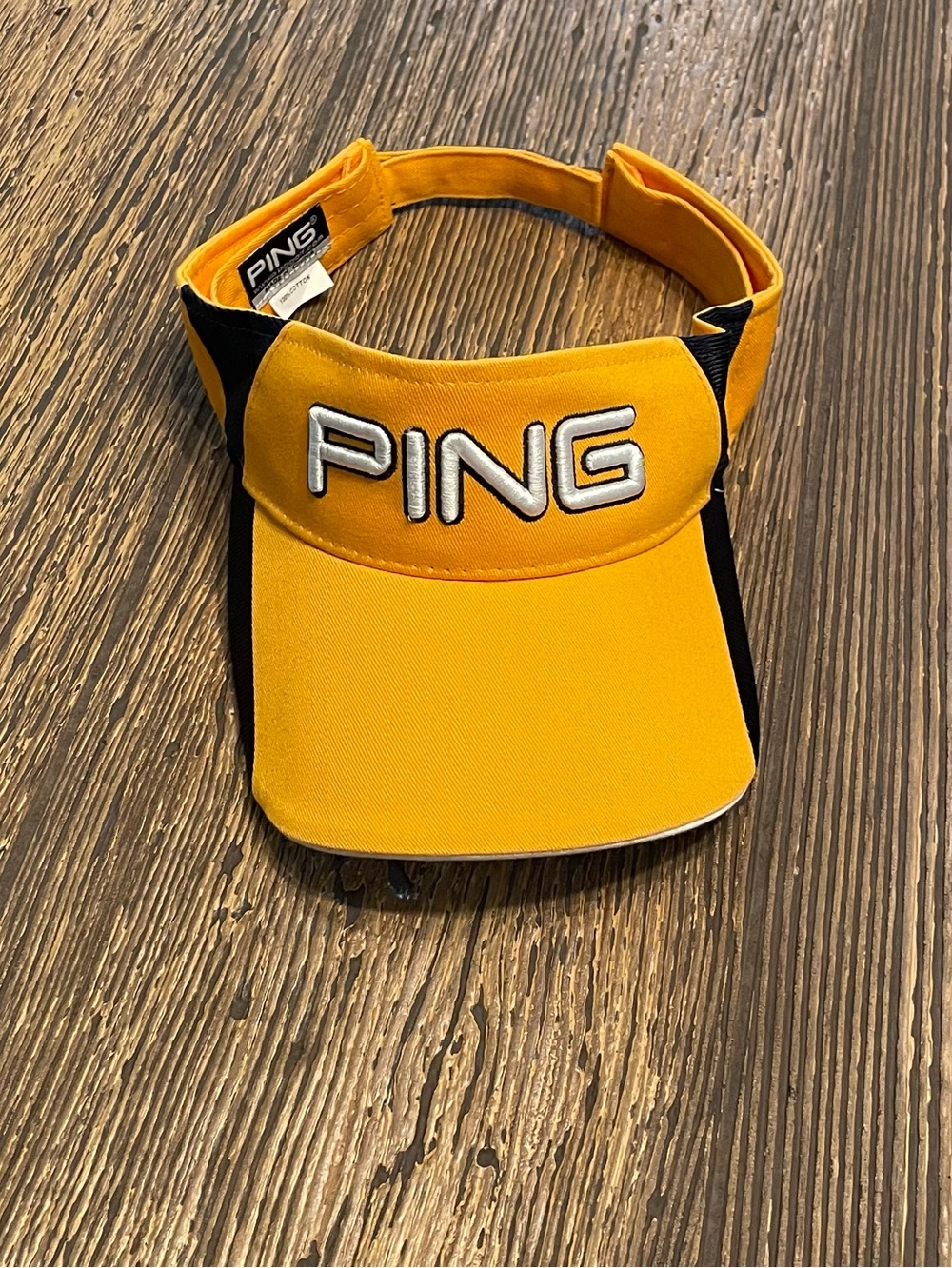PING Yellow Golf Visor